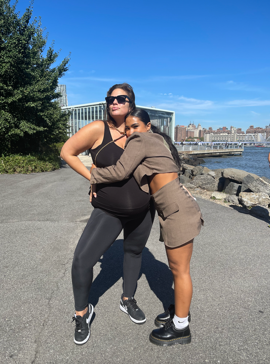 Sienna Mae and Ashley Graham in NYC