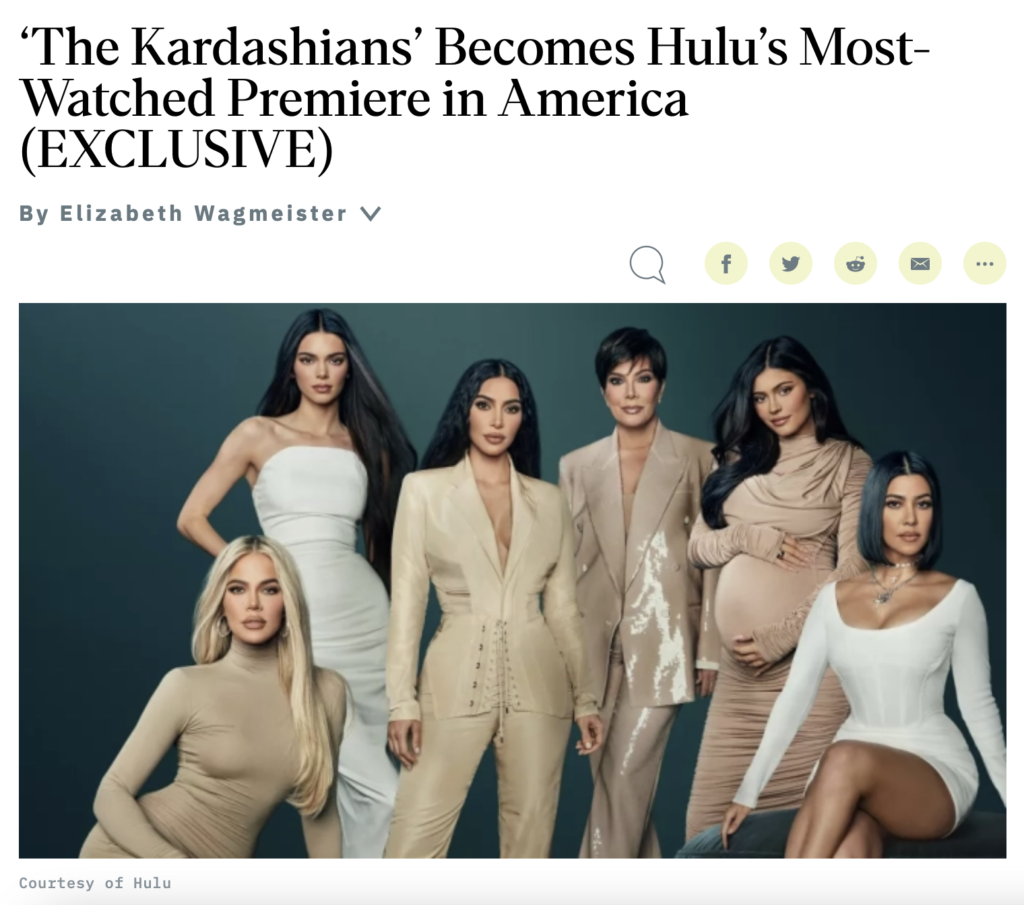 Kardashian Hulu Premiere