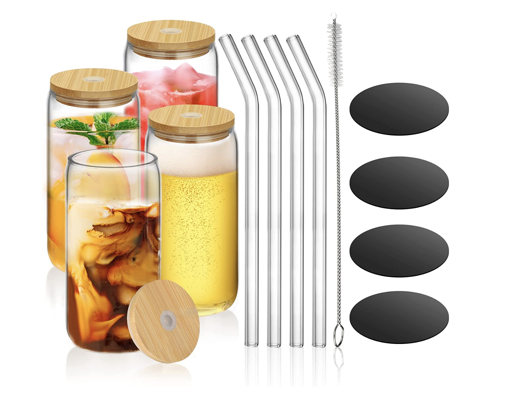 Drinkling Glasses and Straws