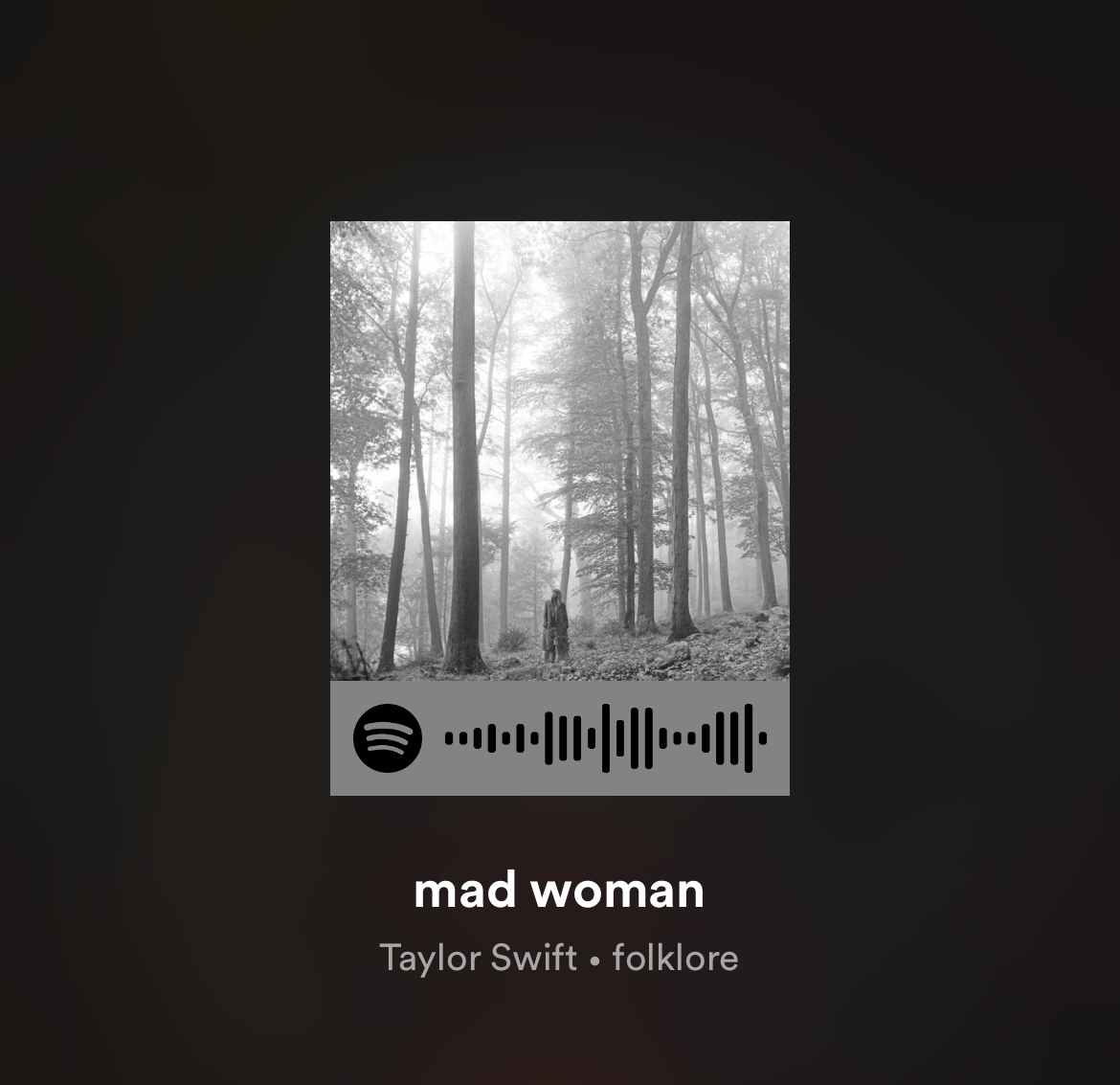 Taylor Swift Mad Woman