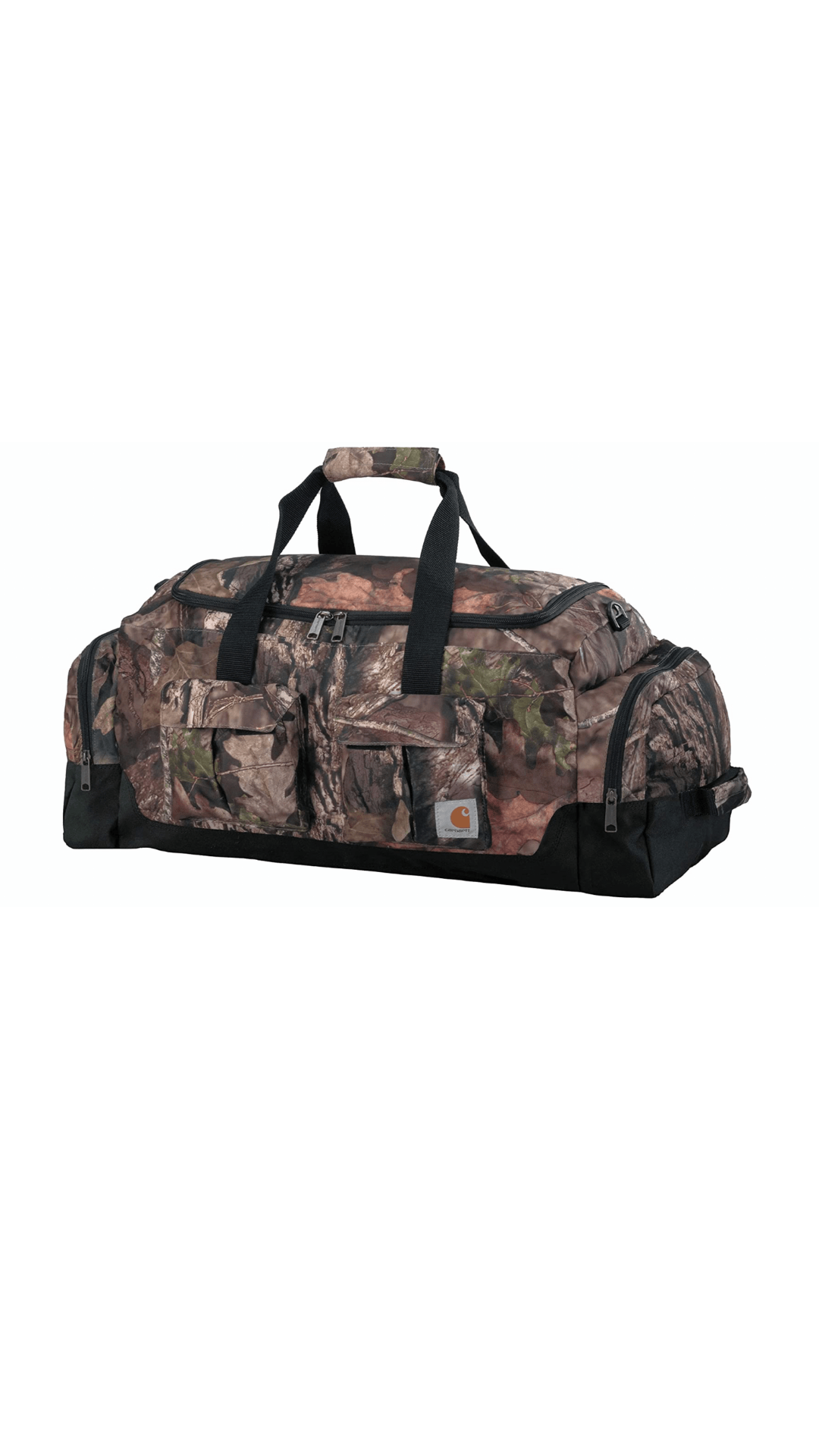 Camouflage print duffle bag from Carhartt